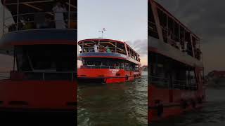 Alakhnanda and bhagirathi cruise Varanasi. #varanasi #kashi #banaras #viral #shorts