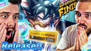 IL REVIENT ! DUEL Invocation 30 000💎Goku Genkidama LF VS Blastz ( DB Legends )