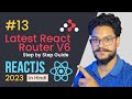 #13 Learn React Router V6 Step by Step Guide  #router #reactjs #javascript