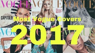 Models With the Most VOGUE Covers | 2017