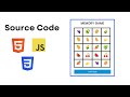 Build A Memory  Game in HTML CSS & JavaScript
