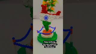 Republic day special craft ideas | Making video channel pa hai #shots #republicdaycraft