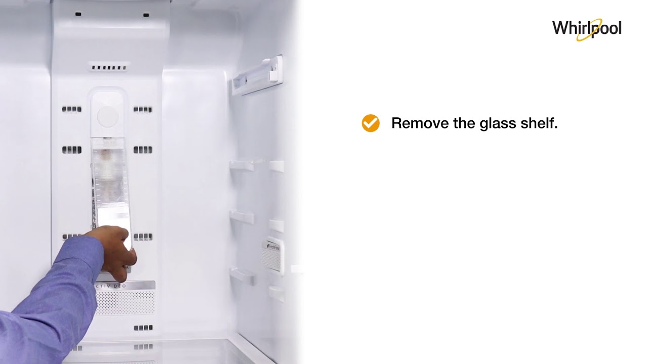 Whirlpool Frost Free Refrigerator Bulb Replacement - YouTube