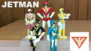 鳥人戦隊ジェットマンのアイキャッチを超合金やS.H.フィギュアーツで再現！前田動画　Chojin Sentai JETMAN