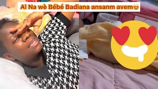 An ale wè Bébé Badiana ansanm avek mwen bbm yo 🥰🥰