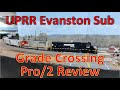 REVIEW - Logic Rail Technologies Grade Crossing Pro/2 UPRR Evanston Sub HO Scale Trains in Action