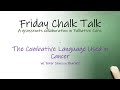 The Combative Language Used in Cancer