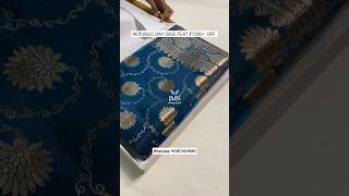 Satin Silk Banarasi Saree | Banarasi Saree | @JMSHandlooms #viral #shorts