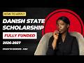 Danish State Scholarship at Aarhus University (Fully Funded): Study In Denmark 2026
