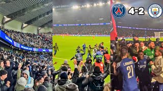 PSG Fans Go Absolutely Crazy After Destroying Man City | Parc des Princes Erupts in Madness