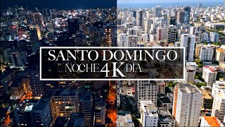 Santo Domingo Cinematic, Dominican Republic 🇩🇴 ( Día 🌆 Noche 🌃 ) 4k Ultra