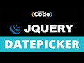 Datepicker In jQuery | Datepicker Widget In jQuery | jQuery DatePicker Tutorial | SimpliCode