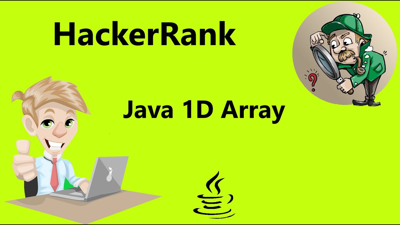 #20 Hackerrank Java 1D Array Solution - Java 8| Hackerrank Java - YouTube