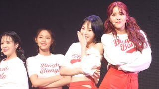 180528 빙글뱅글 쇼케이스 AOA 빙글뱅글 (Bingle Bangle) 민아 4K 직캠 by ace