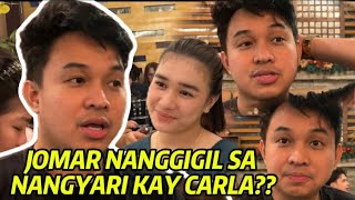 JOMAR NANGGIGIL DAHIL SA NANGYARI KAY CARLA??