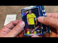 new release 2020 2021 topps chrome sapphire uefa champions league box opening soccer cards