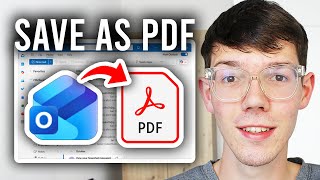 How To Save Outlook Email As PDF - Step By Step