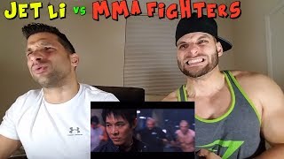 Cradle 2 the Grave - Jet Li vs MMA Fighters [REACTION]