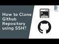 How to clone github repository using SSh | Setup SSH