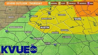 Live Radar: Tracking potential severe storms moving through Central Texas | KVUE