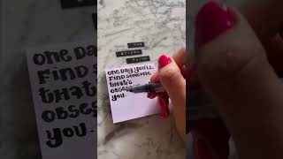 How it’s going to end 😅 Say it with a post it-note 💌