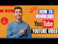How To Download A YouTube Video (2022 ) New Method
