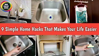 9 NO COST/ Simple and Useful Home Hacks for You | 9 No Cost Home Organization Ideas | Kitchen tips