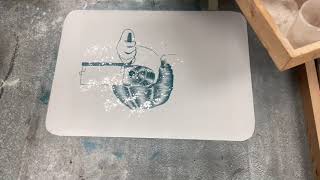 Plate Litho #2: Second Etch & Printing