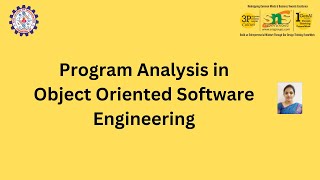 Program analysis | OOSE | SNS Institutions