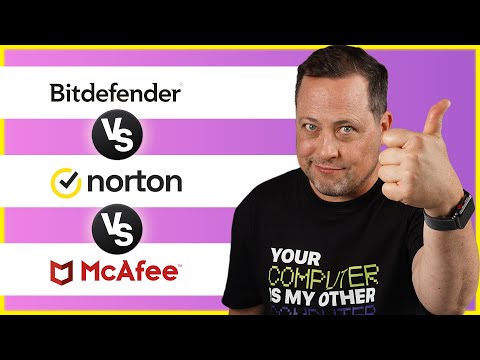 Norton против Bitdefender против McAfee ЛУЧШИЙ АНТИВИРУС для Windows 11