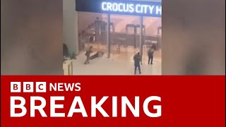 Moscow attack:  captures gunmen storming concert hall and shooting dozens dead |