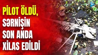 Təyyarə timsahlarla dolu çaya düşdü: pilot hadisə yerində həlak oldu - DƏHŞƏTLİ HADİSƏ