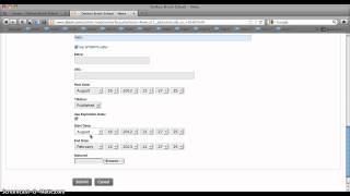 Add a News Article on CMSMS