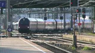 RailJet 63 is arriving to Wien Westbahnhof 720p