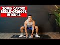 CARDIO 30MIN BRÛLE-GRAISSE COMPLET À LA MAISON !