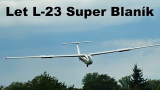 Zlín Z-143L + větroň Let L-23 Super Blaník | aerovlek | Letecký den Břeclav 2021 | 4K