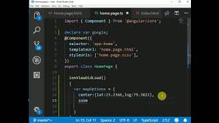 Plotting Google Map On Ionic4 App