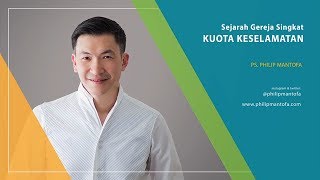 Kotbah Philip Mantofa : Kuota Keselamatan