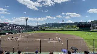 高校野球　2021年　春季近畿大会決勝　大阪桐蔭　試合前シートノック1