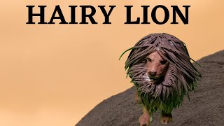 Hairy Lion 3D Printed - Tutorial, Print Settings, Time Lapse, Showcase, Painting