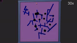 Bug-like algorithms implementation in Webots