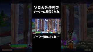 ソロ大会でチーターに秒殺されてきました!! #fortnite #フォートナイト #アジア1位 #チーター #チーターを許すな