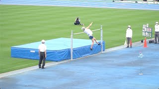 【パラ陸上】男子 走高跳 成田緑夢選手：パラ陸上種目別記録会