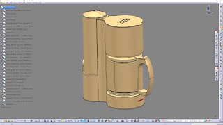 CATIA V5-6R2018 - COFFEE MACHINE - ASSEMBLY