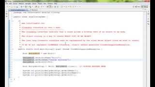 CLONEABLE INTERFACE IN JAVA DEMO