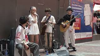 (Aibee Yiu) [雨愛]楊丞琳 • [一路向北]周杰倫 @旺角站E2出口Busking 31/07/2024