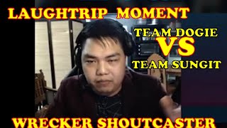 ELIE VS DOGIE /WRECKER SHOUTCASTER /LAUGH TRIP MOMENT (MLBB)