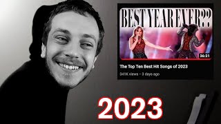 Reacting to Todd In The Shadows BEST Hit Songs of 2023 List