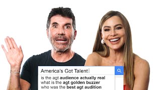Sofía Vergara & Simon Cowell Answer the Web's Most Searched Questions | WIRED