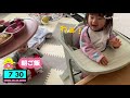 赤ちゃんの1日に密着【年子姉妹 1歳 u00264ヶ月のモーニングルーティン】前編